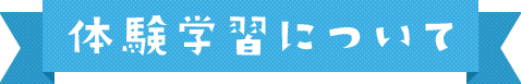 体験学習について